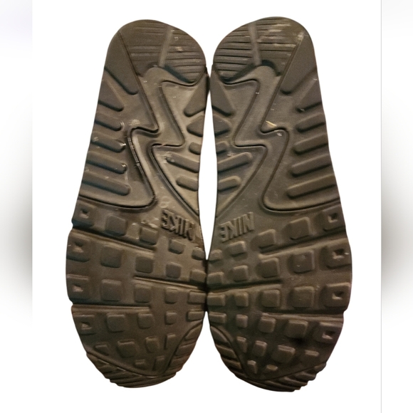 NIKE AIR MAX 90 ID BLACK WHITE SIZE MENS 9.5 [931902-992] NIKEiD custom Real Ego - Picture 8 of 8